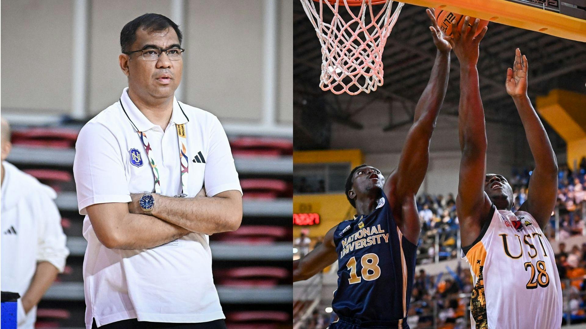 UAAP: NU Coach Jeff Napa finds success in stopping Collins Okowe, UST for perfect 3-0 start